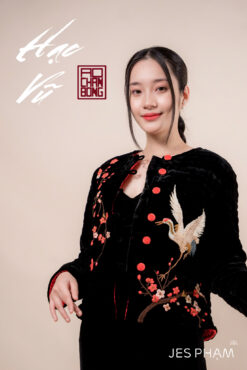ÁO CHẦN BÔNG HẠC VŨ