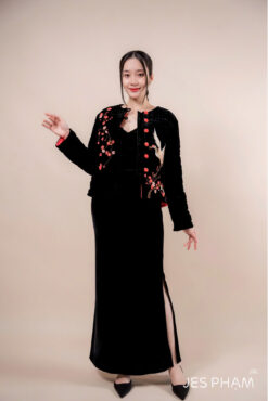 ÁO CHẦN BÔNG HẠC VŨ