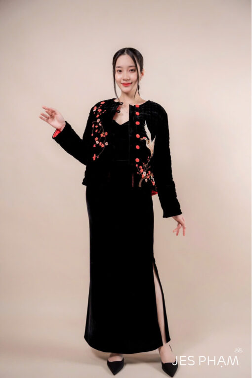 ÁO CHẦN BÔNG HẠC VŨ