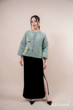 ÁO CHẦN BÔNG BẠCH NGỌC