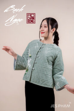 ÁO CHẦN BÔNG BẠCH NGỌC