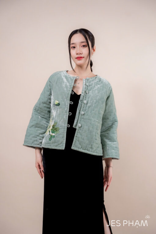 ÁO CHẦN BÔNG BẠCH NGỌC