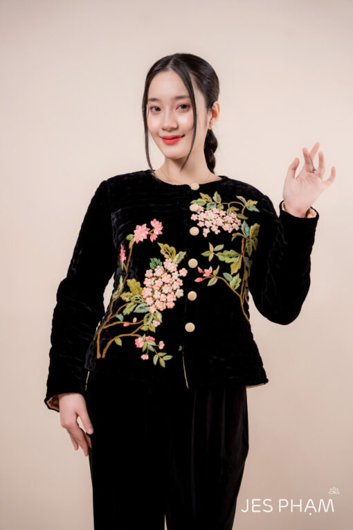 𝐍𝐄𝐖 𝐀𝐑𝐑𝐈𝐕𝐀𝐋 - ÁO CHẦN BÔNG DẠ HOA