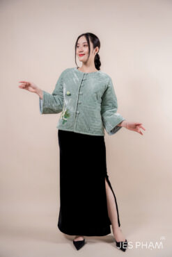 ÁO CHẦN BÔNG BẠCH NGỌC