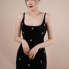 VÁY ĐÍNH ĐÁ HÌNH ONG BEE ĐEN